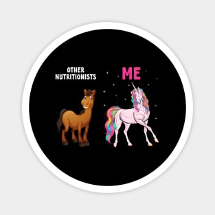 Nutritionist Unicorn Nutrition Nutritionists Magnet